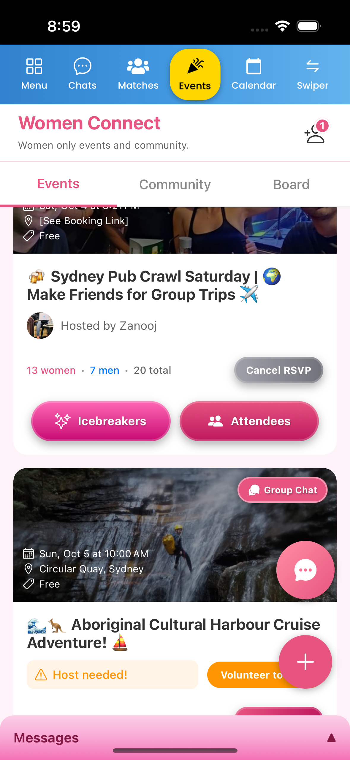 App Icebreaker Response Screen Mockup